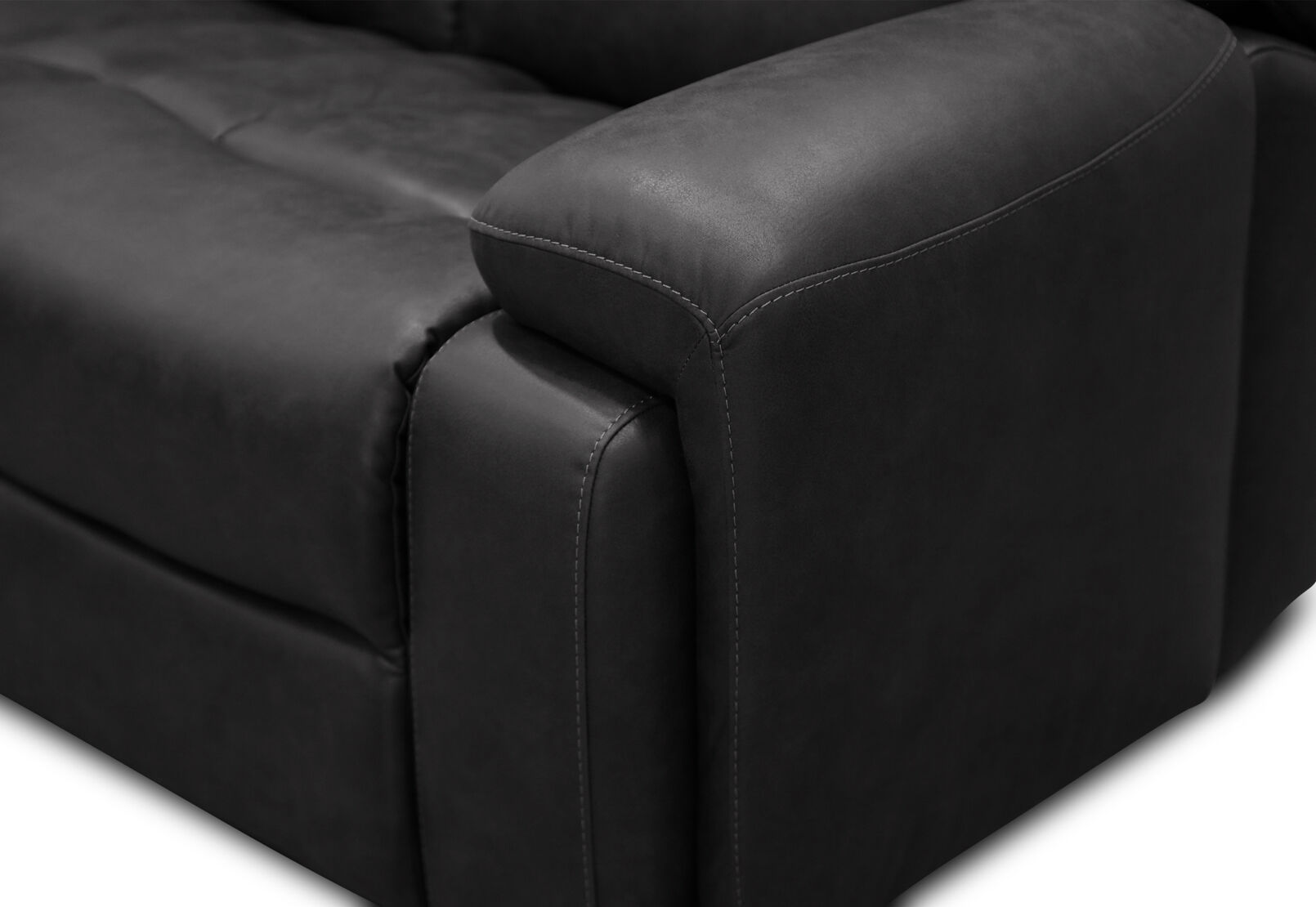 HOLLYWOOD FABRIC - Media 2 Seater with Electric Recliners HOLLYWOOD FABRIC