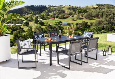 BAYVIEW - 7 Piece Outdoor Dining Setting