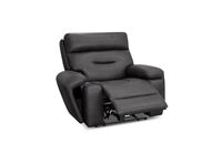 HOLLYWOOD FABRIC - Media Electric Recliner HOLLYWOOD FABRIC