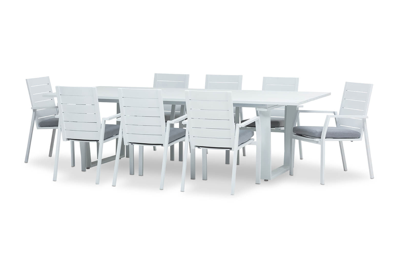 HAVENCOURT - 9 Piece Outdoor Dining Setting HAVENCOURT