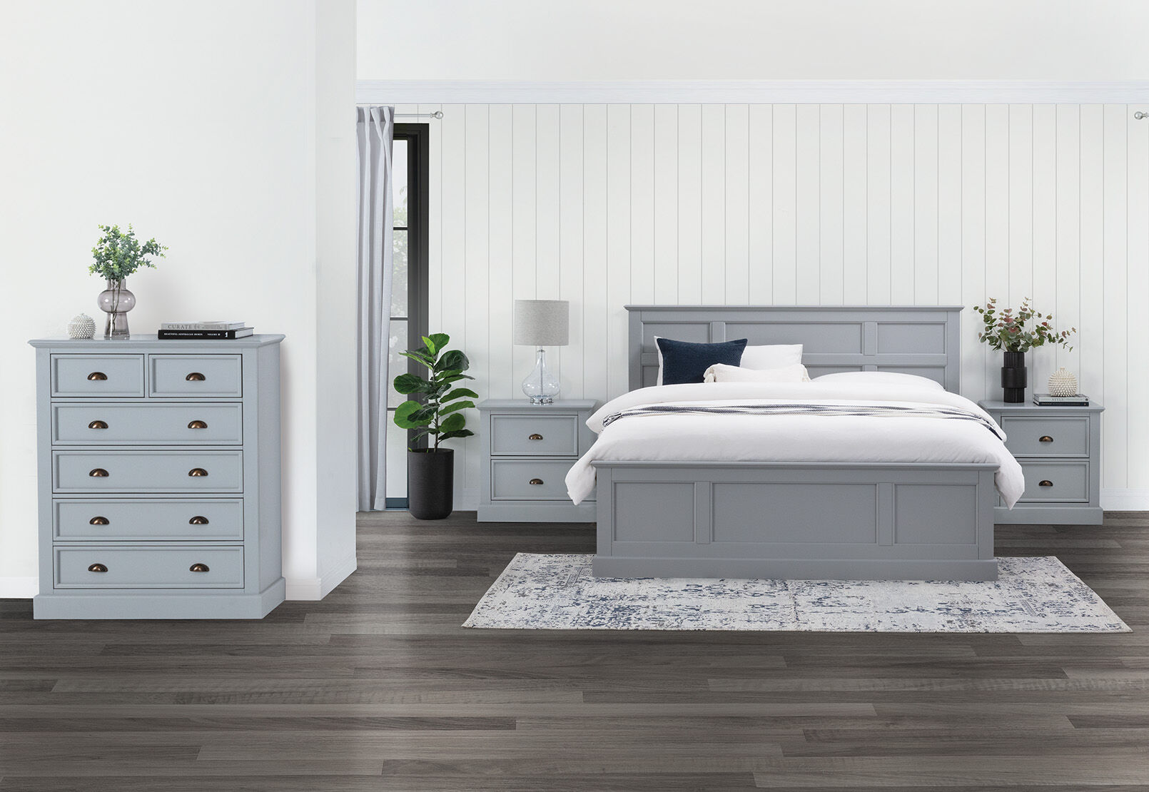CHRYSTELLE - 6 Drawer Tall Chest CHRYSTELLE