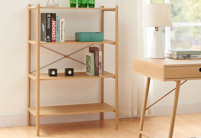 MAVES - 4 Tier Bookcase