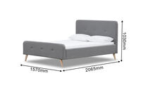 RAINEY - Double Bed RAINEY