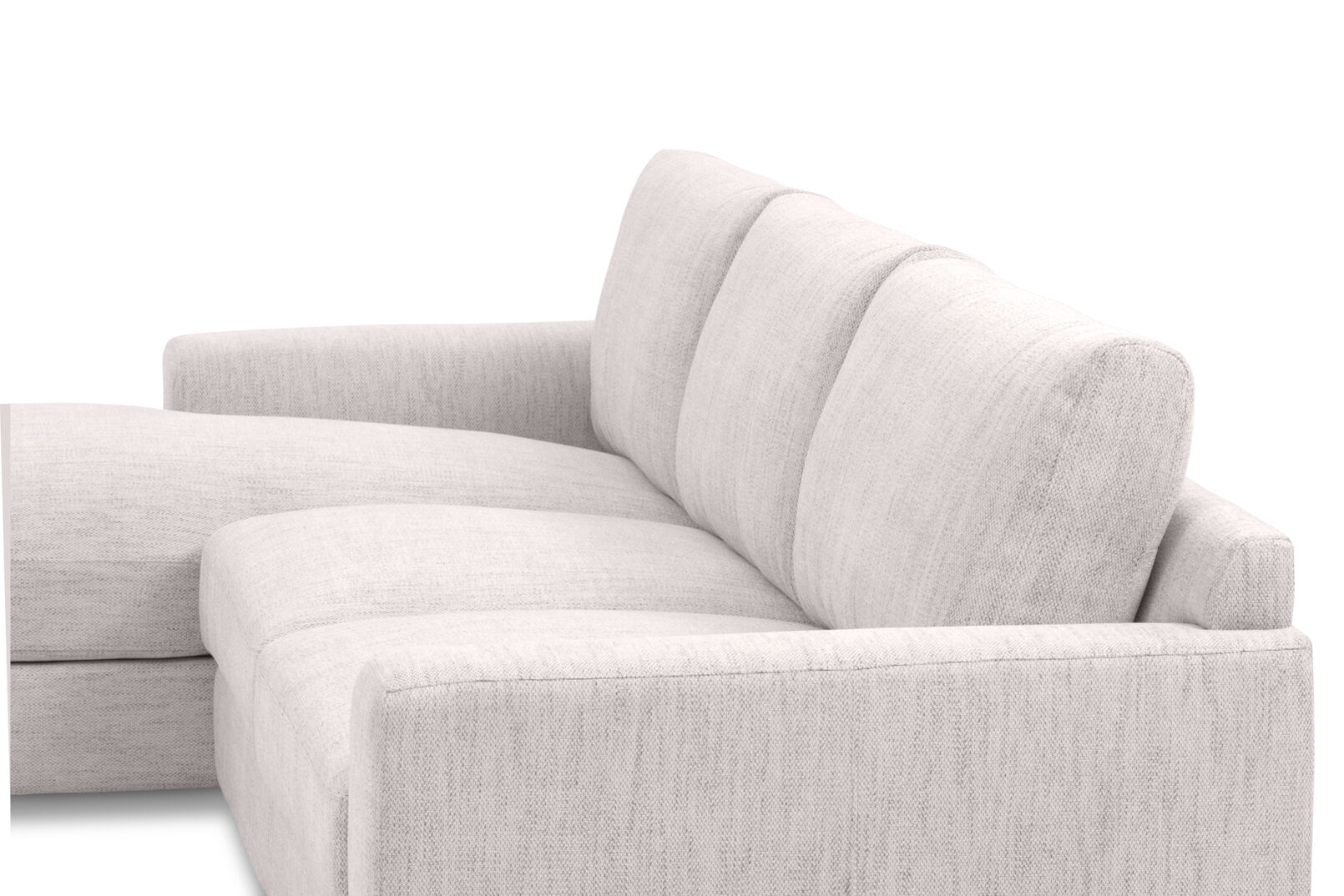 VERONICA FABRIC - 3 Seat RHF Chaise VERONICA FABRIC