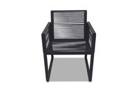JANIERO - 5 Piece Outdoor Dining Setting JANIERO