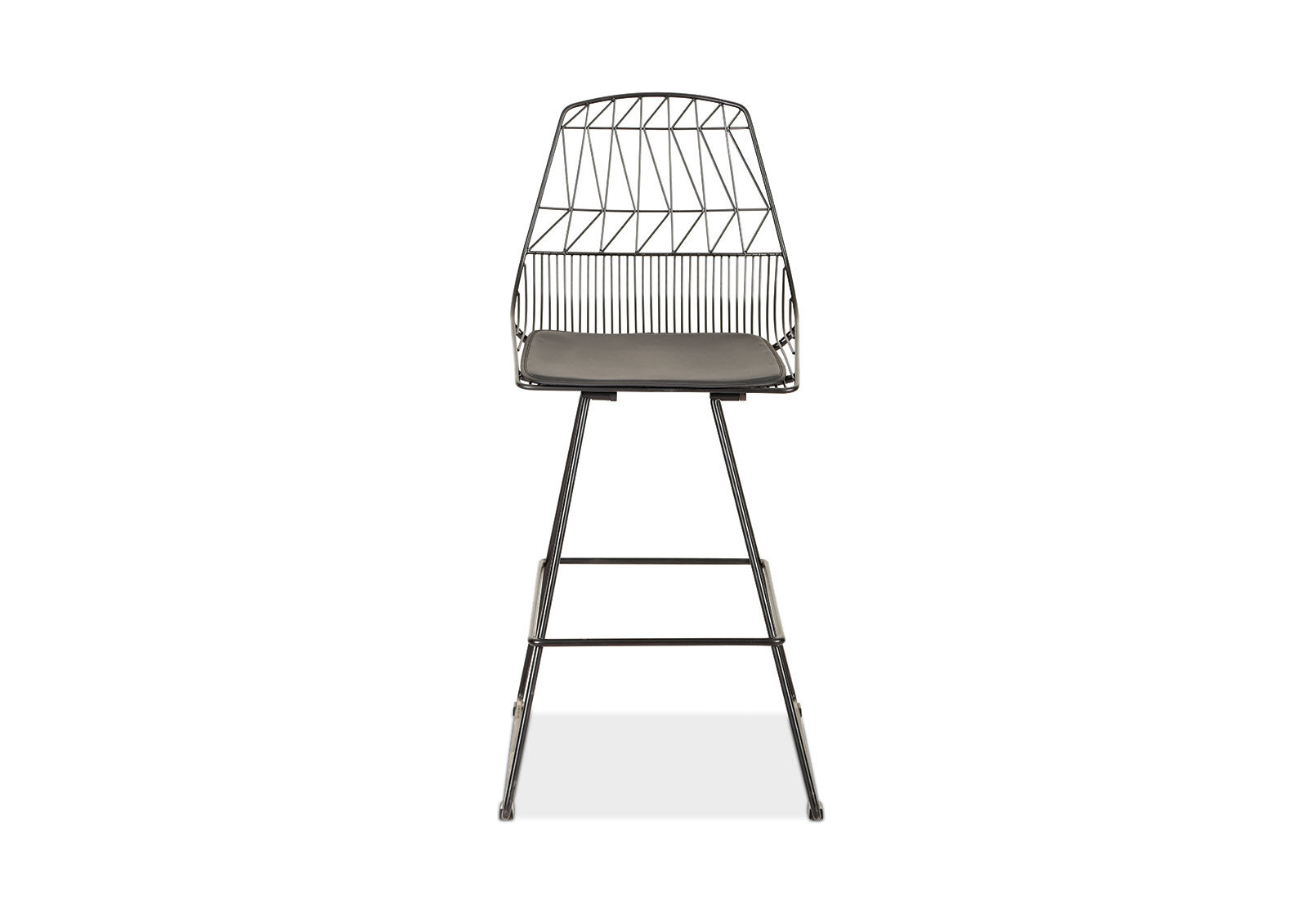 BLACK YARROW Set of 2 Bar Stools Amart Furniture