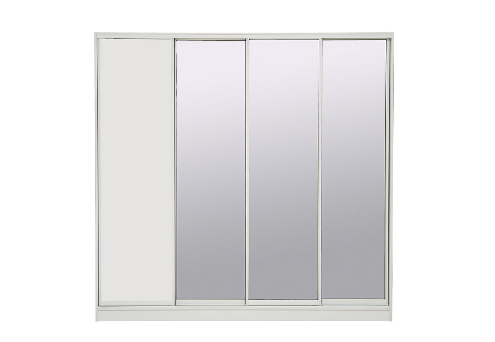 SPACEMASTER BABYLON - Extra Large Robe with 3 Mirrored and 1 Panel Door SPACEMASTER BABYLON