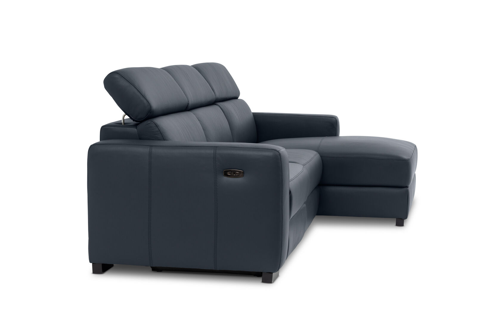DAMIAN LEATHER - 3 Seater Sofa with RHF Chaise DAMIAN LEATHER
