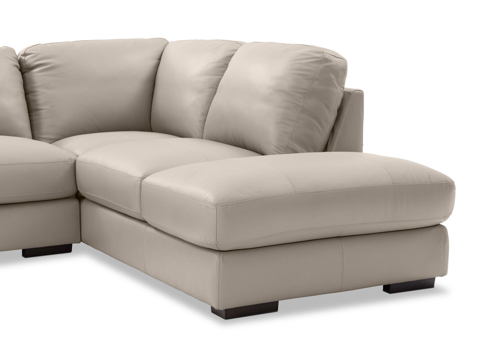 CANDACE LEATHER - Corner RHF Chaise CANDACE LEATHER