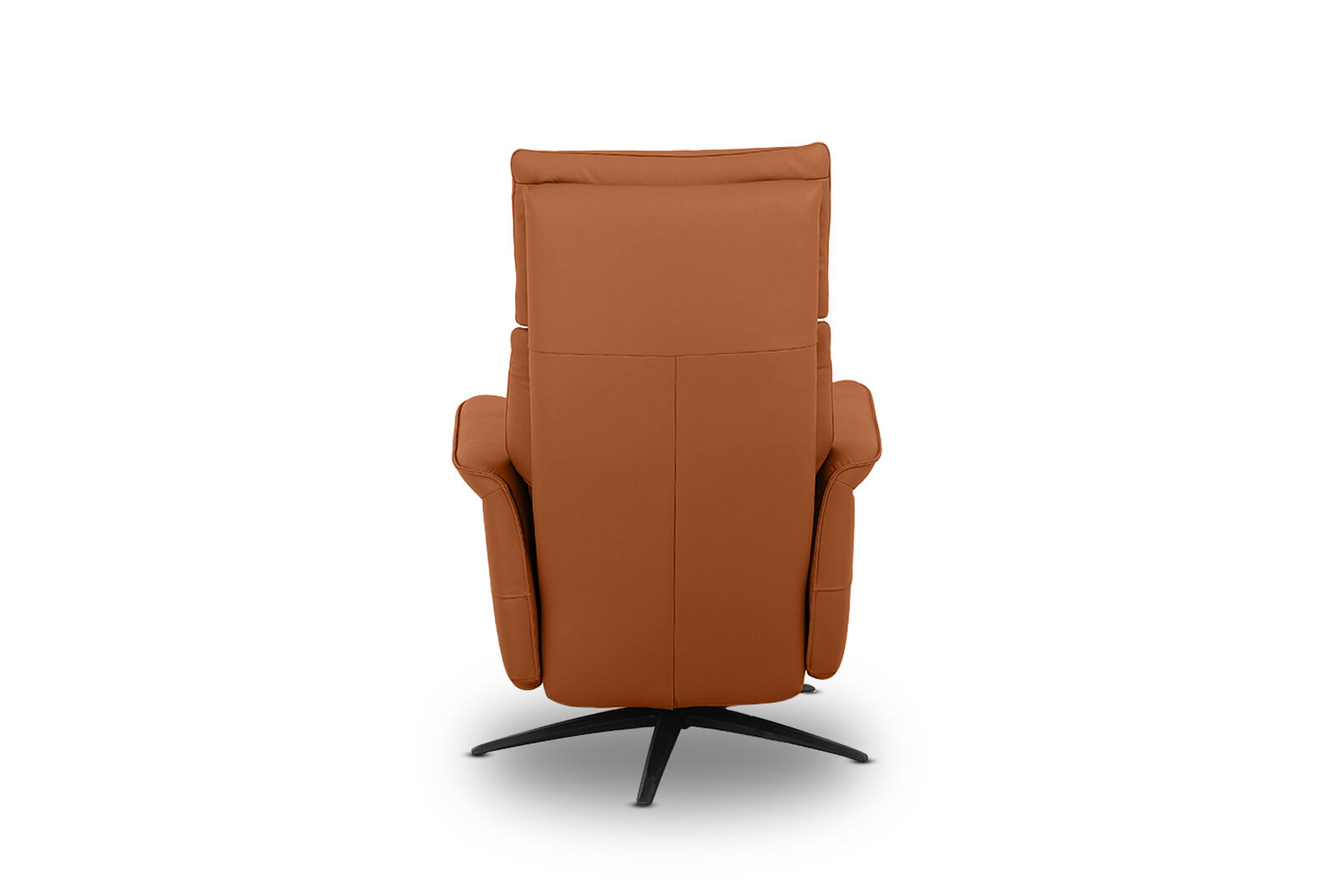 LENNY LEATHER - Swivel Deluxe Electric Recliner LENNY LEATHER