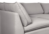 RONSTADT FABRIC - Corner Lounge with Ottoman RONSTADT FABRIC