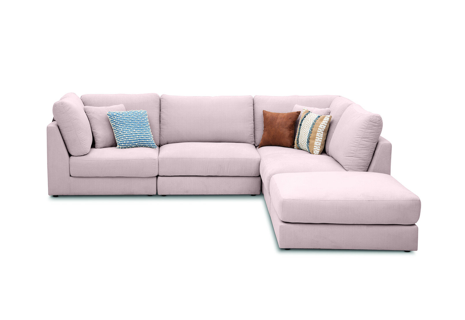 PALLADINO - Fabric 5 Piece Modular Lounge Suite PALLADINO