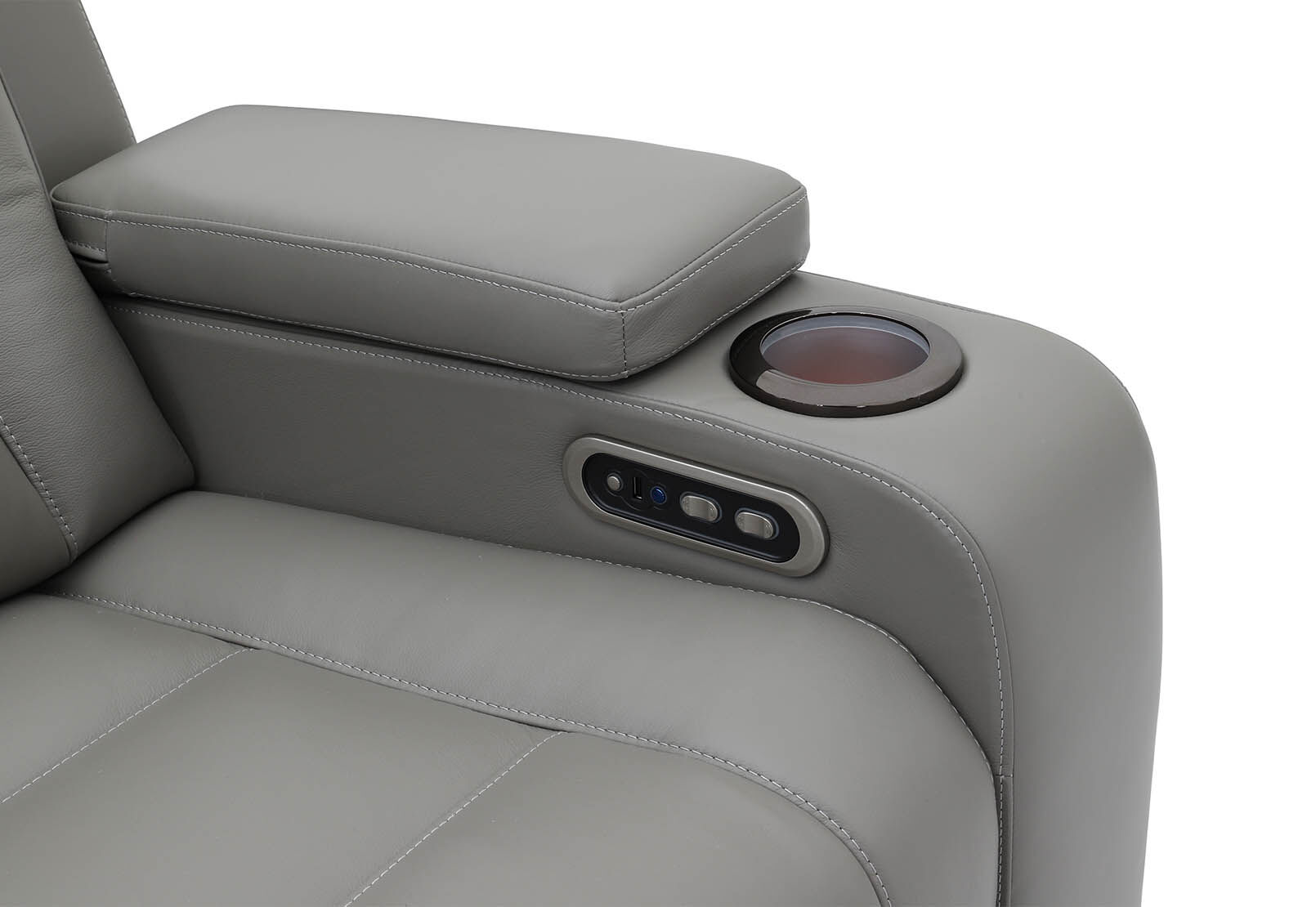 SENTINAL MK2 LEATHER - 5 Piece Corner with LHF Console SENTINAL MK2 LEATHER