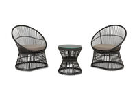 ORTIZ - Grey 3 Piece Outdoor Patio Set ORTIZ