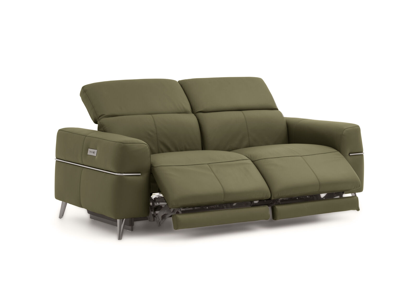 SERAFINI LEATHER - 2.5 Seater with Inbuilt Electric Recliners SERAFINI LEATHER
