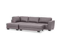 HAYWOOD - LHF Corner Lounge with Ottoman HAYWOOD