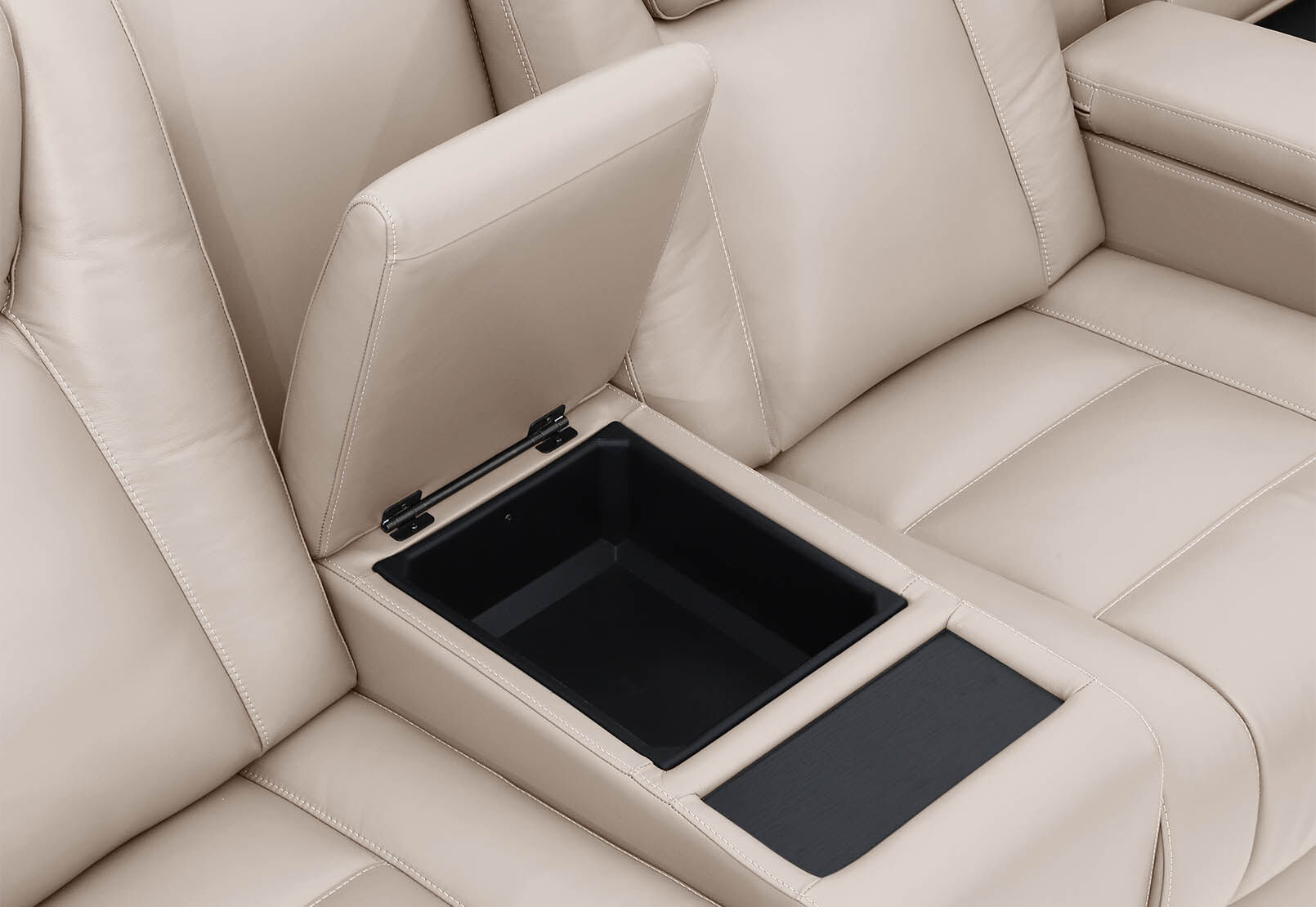 SENTINAL MK2 LEATHER - 5 Piece Corner with LHF Console SENTINAL MK2 LEATHER