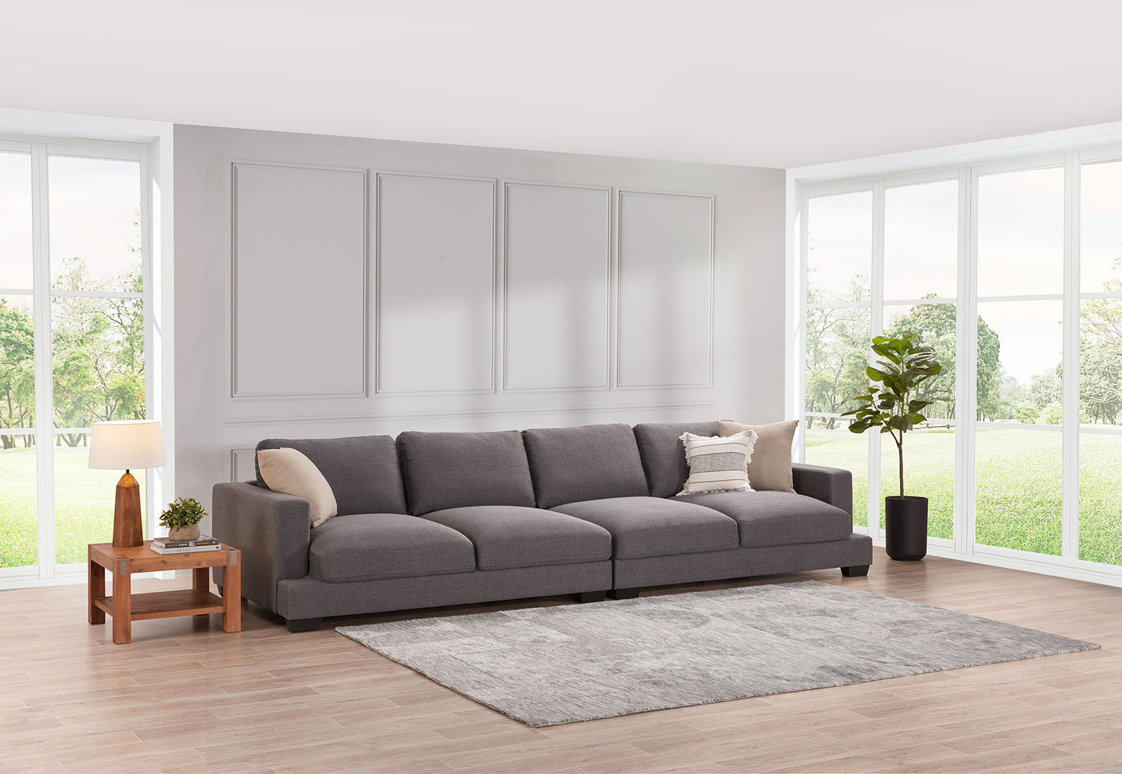 HANNES FABRIC - 4 Seater HANNES FABRIC