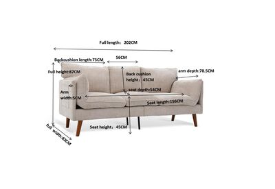 WALSALL - 3 Seat Sofa