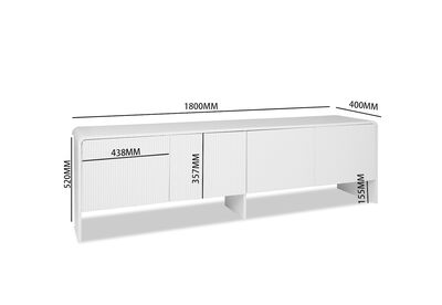PALMEA - 4 Door Entertainment Unit