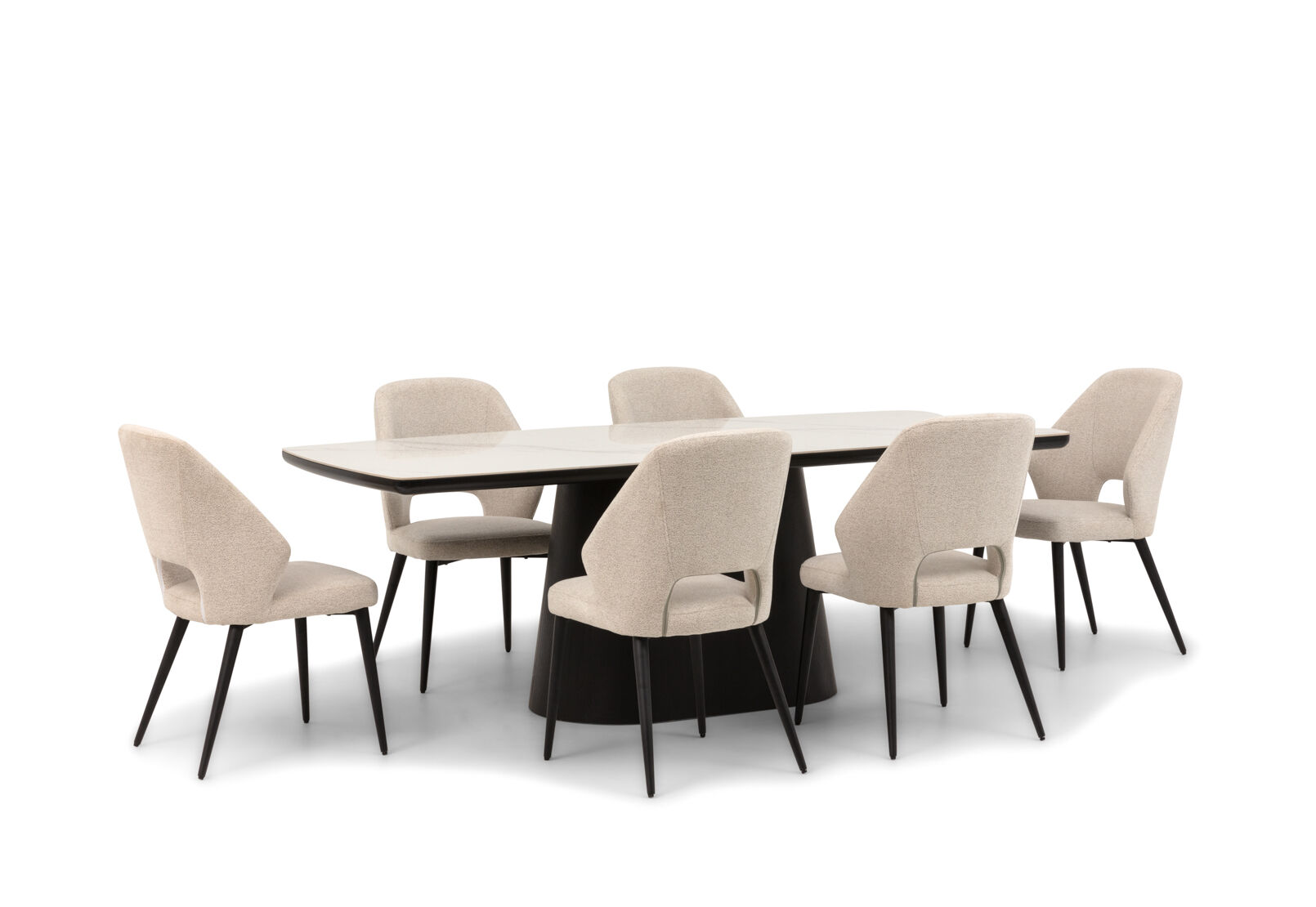 DORVAL - 7 Piece Dining Suite DORVAL