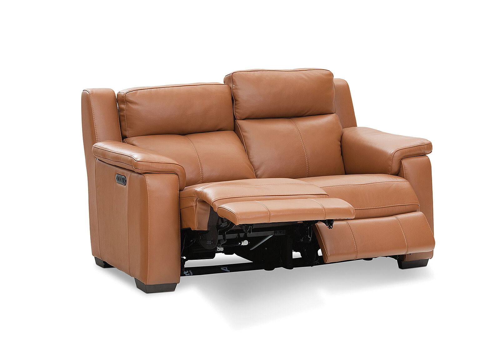CAPELLO - Leather 2 Seater Sofa with 2 Inbuilt Electric Recliners CAPELLO