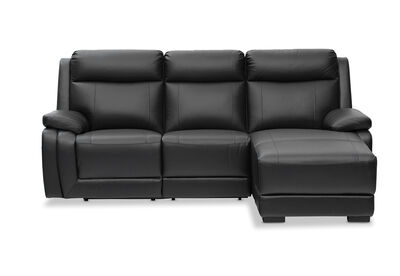 SAN MARCO - Leather 3 Seater Chaise