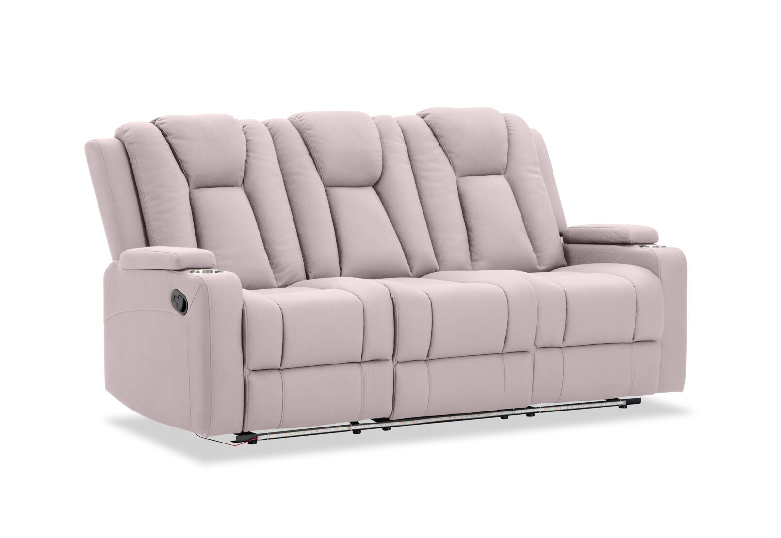 TRAVIS FABRIC - 3 Seater with Recliners TRAVIS FABRIC