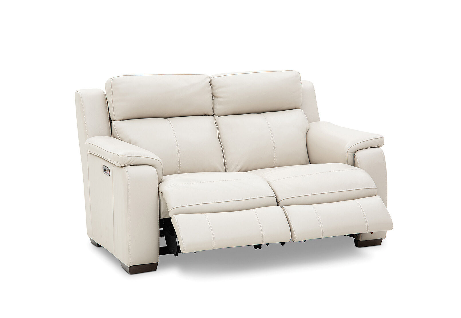 CAPELLO - Leather 2 Seater Sofa with 2 Inbuilt Electric Recliners CAPELLO