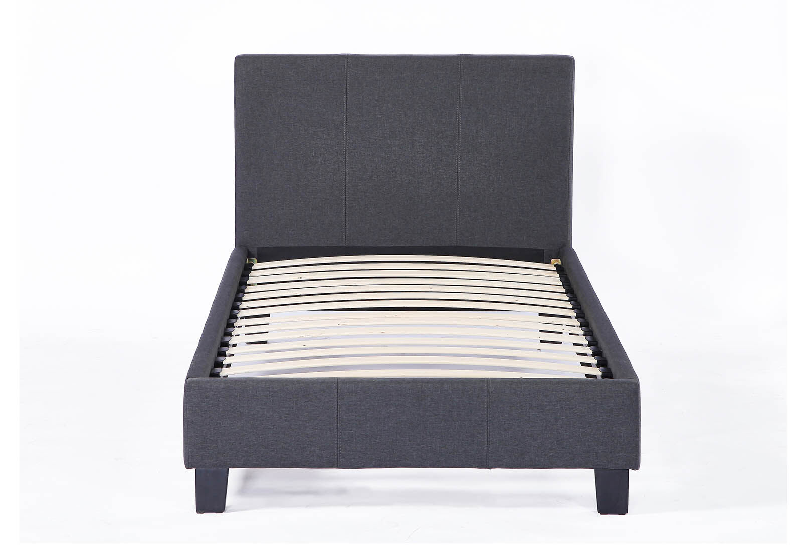 Dark grey sales single bed