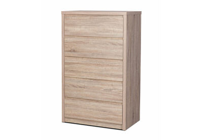 FORFAR - 5 Drawer Wide Tall Chest