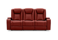 SENTINAL MK2 LEATHER - 3 Seater with 2 Electric Recliners SENTINAL MK2 LEATHER