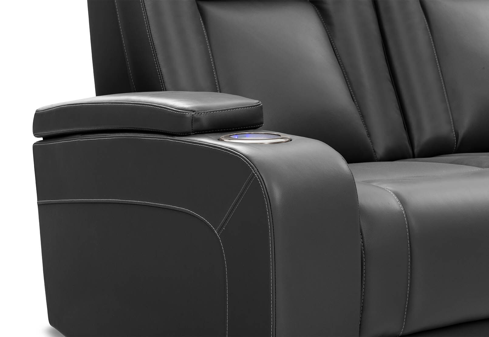 SENTINAL MK2 LEATHER - 3 Seater with 2 Electric Recliners SENTINAL MK2 LEATHER