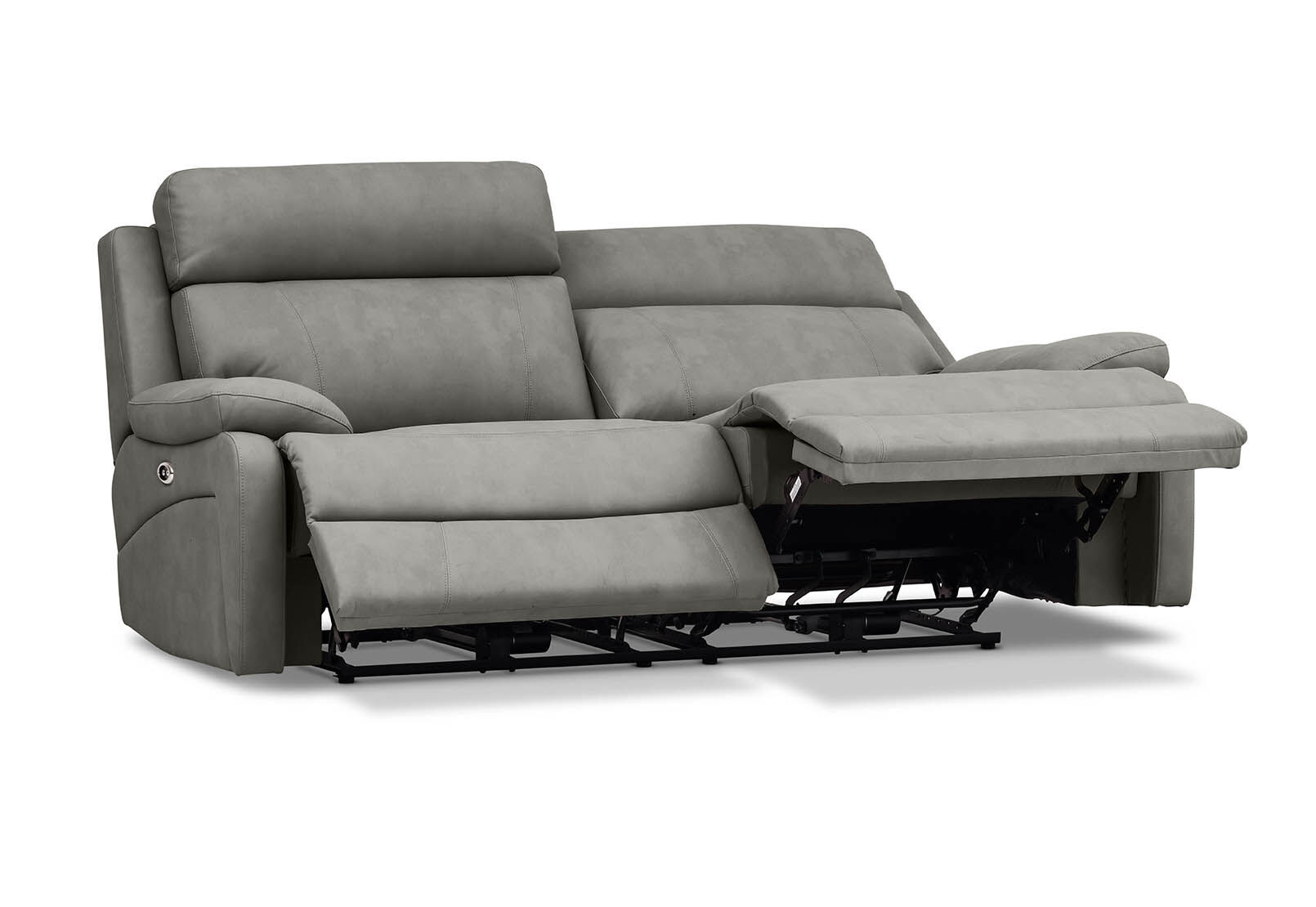 Lyncoln 2.5 Seat Sofa Inbuilt Electric Recliners Amart