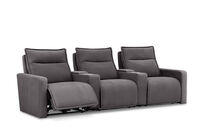 ALCINA FABRIC - 3 Seater Theatre Suite ALCINA FABRIC