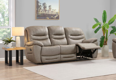FEDERER FABRIC - 3 Seater with Recliners