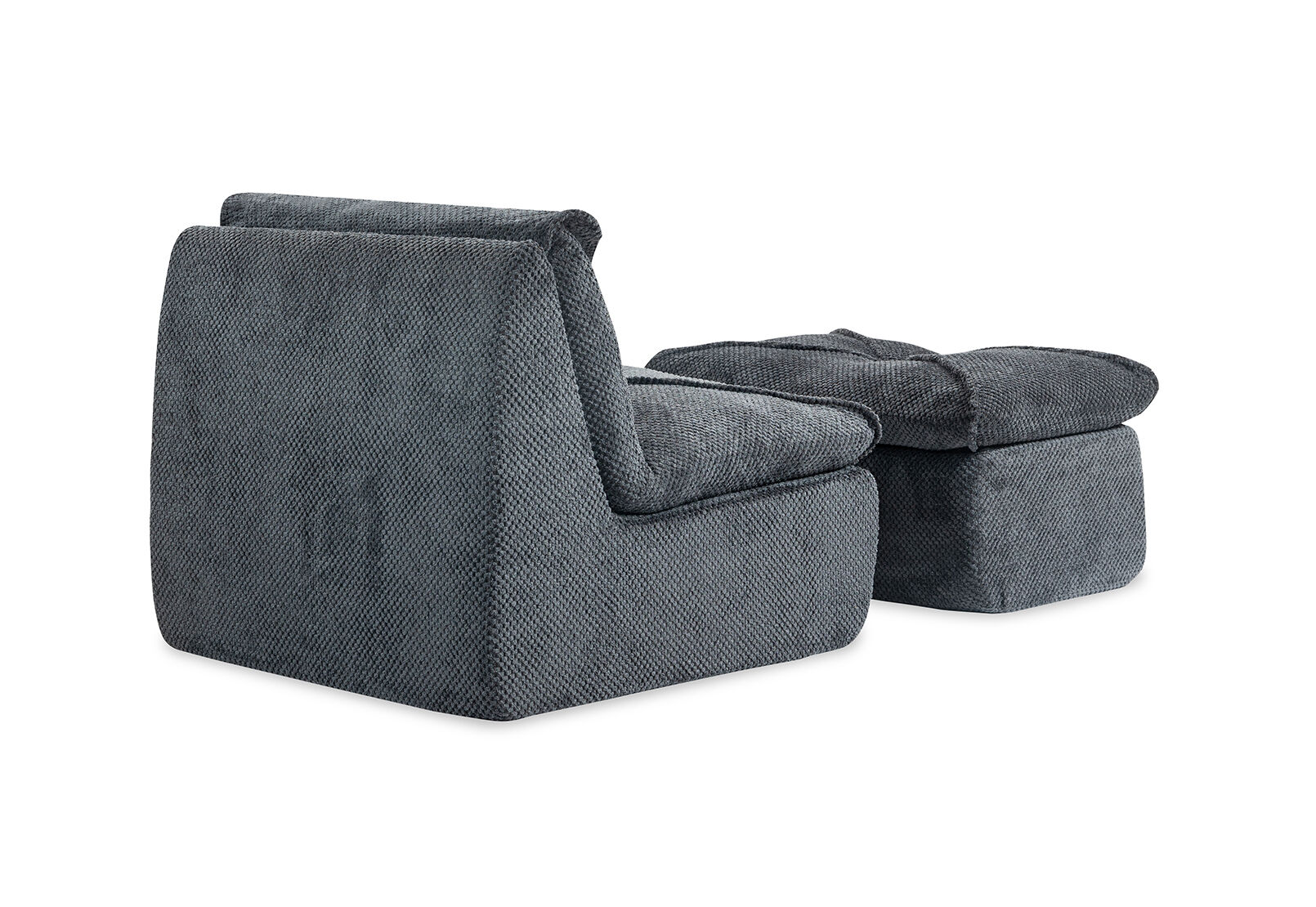 BRADLEY - Accent Chair and Ottoman BRADLEY
