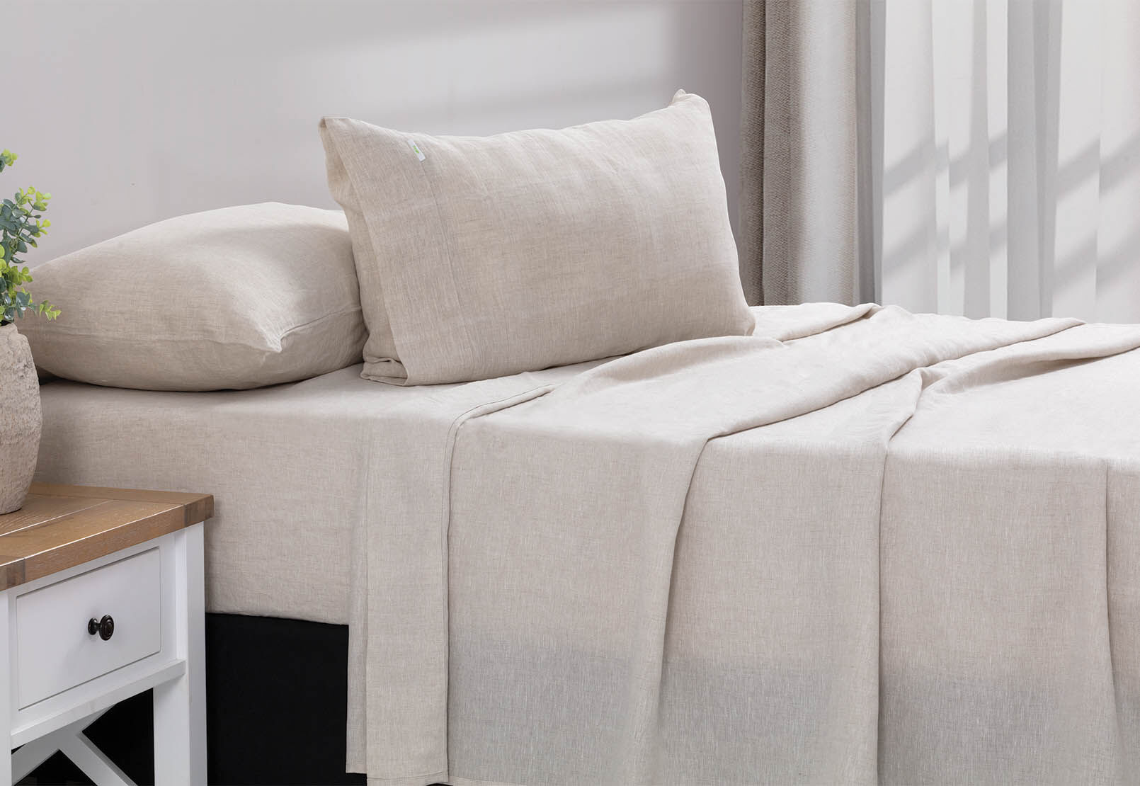 KING SHEET SET - Deep Wall French Linen Sheet Set KING SHEET SET