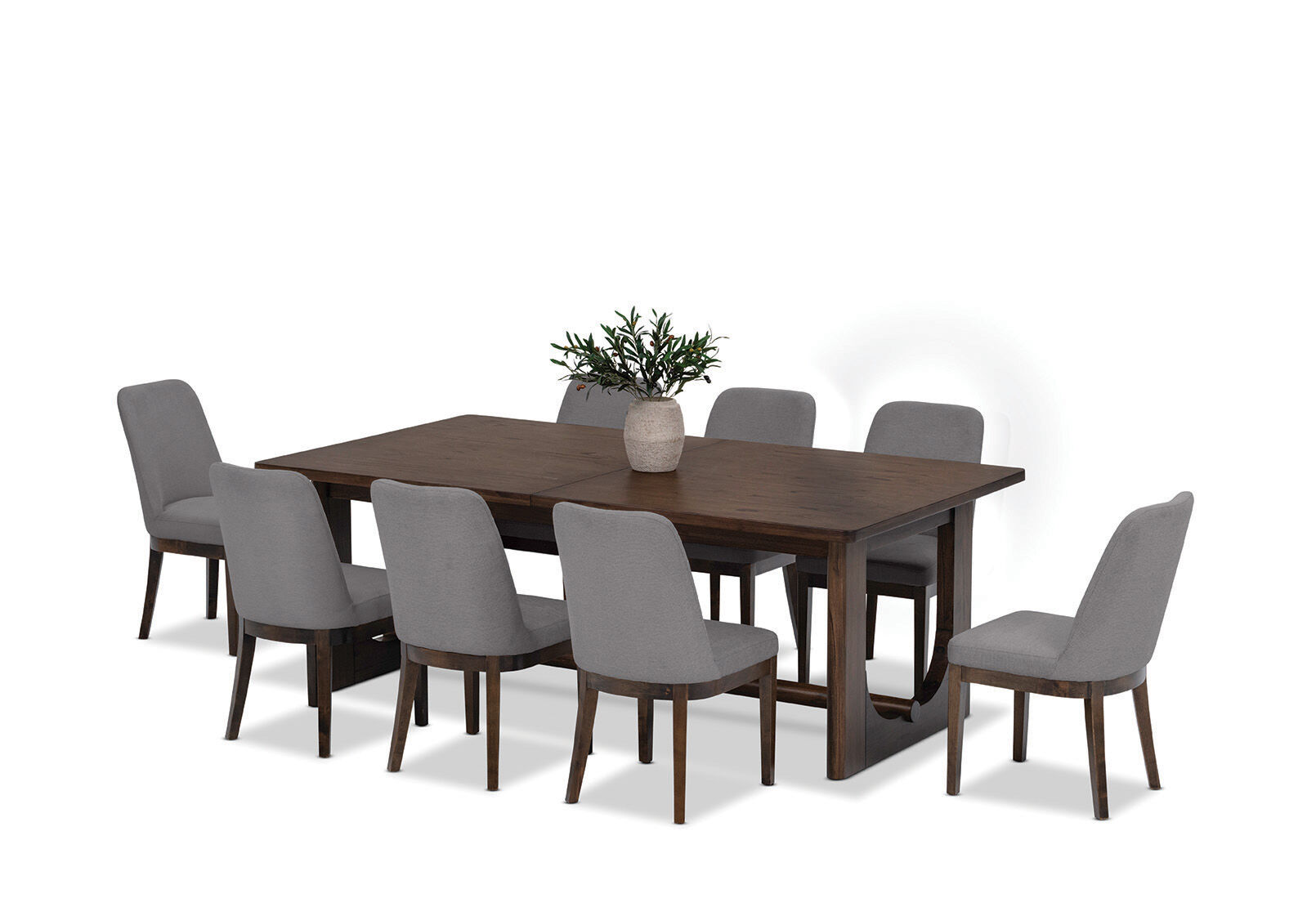 NICCOLO - 9 Piece Extension Dining Suite with Santino Dining Chairs NICCOLO