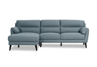 LYDIA LEATHER - 3 Seater LHF Chaise LYDIA LEATHER