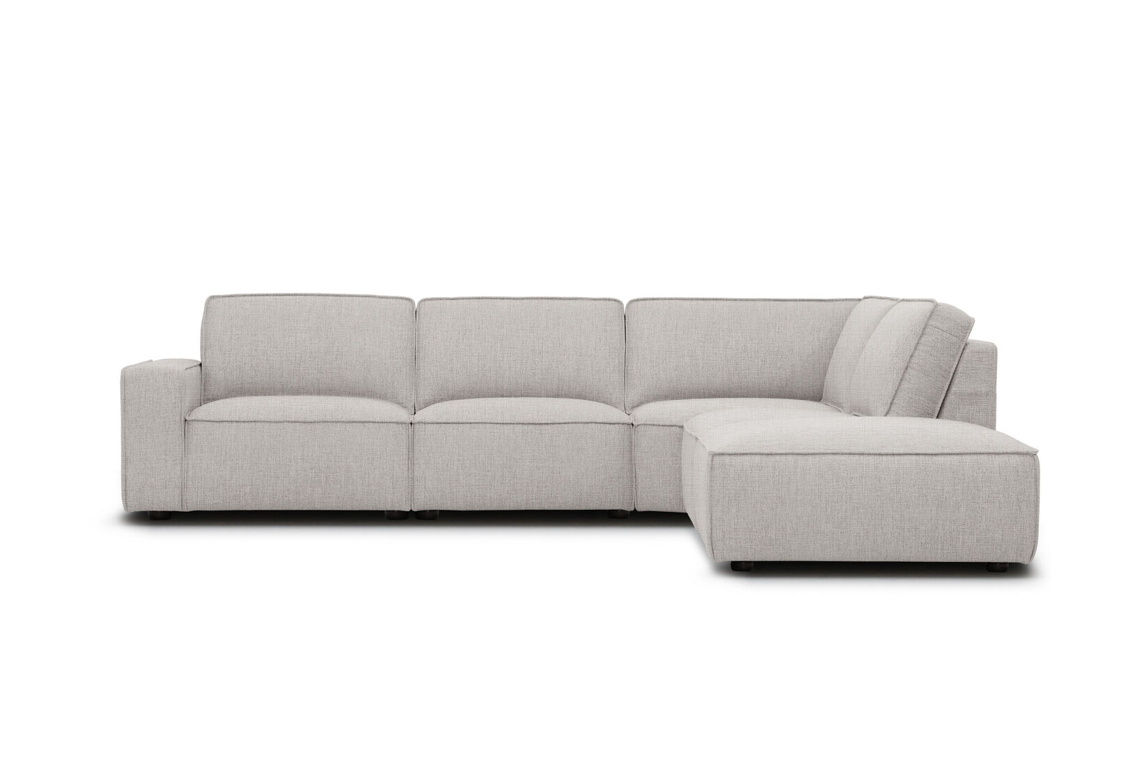 BARTELLE FABRIC - 5 Piece Right Hand Facing Corner Chaise BARTELLE FABRIC