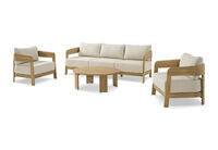 LA SAMANNA - 4 Piece Outdoor Lounge Setting LA SAMANNA