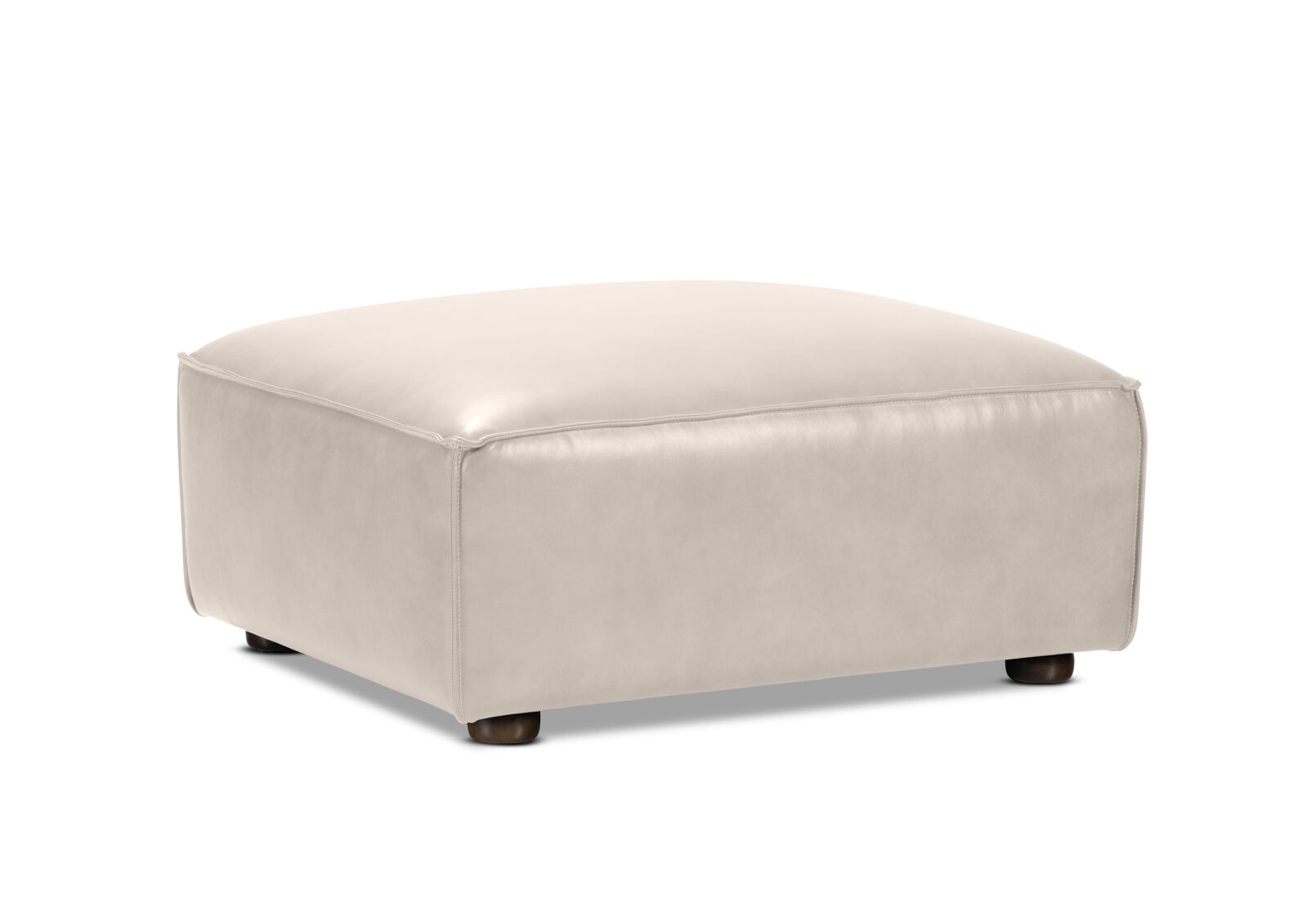 BARTELLE LEATHER - Ottoman BARTELLE LEATHER