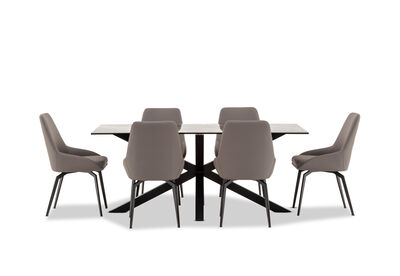BRONTES - 7 Piece Dining Suite