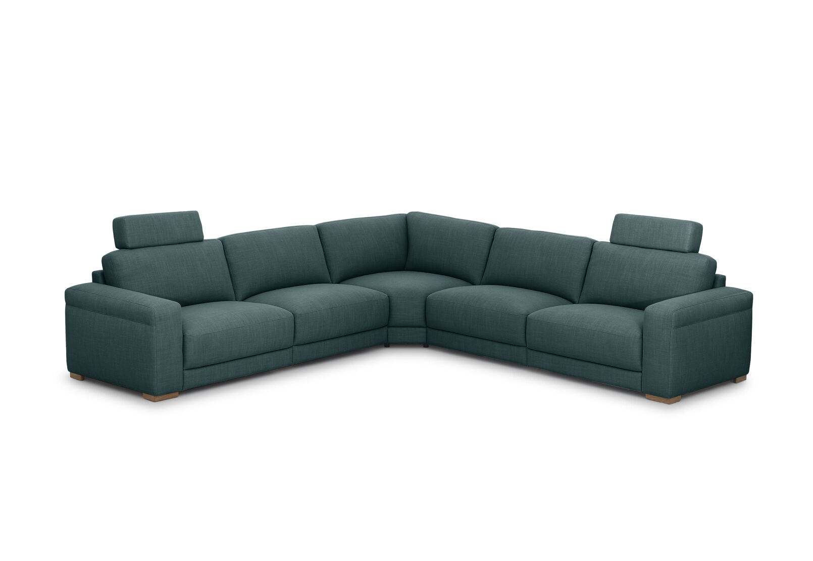 LEONE FABRIC - 5 Seater Corner Lounge LEONE FABRIC