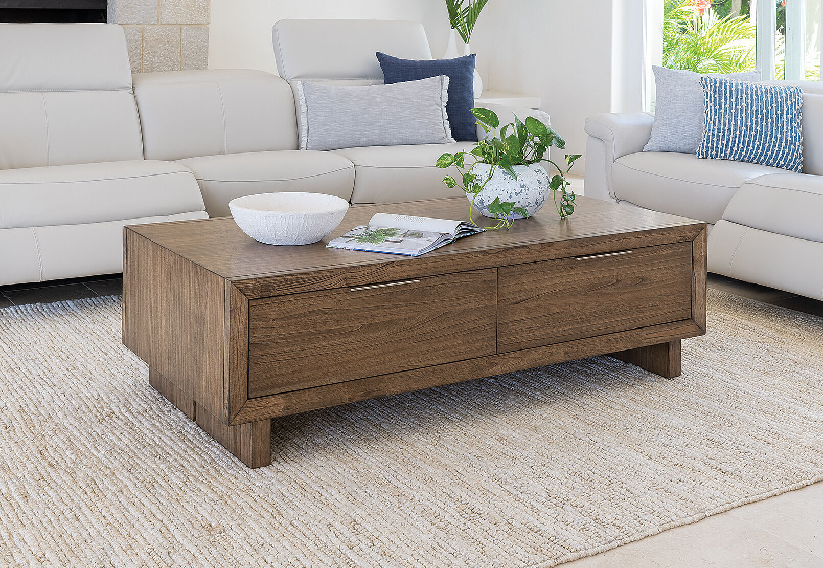SORVINO - 2 Drawer Coffee Table SORVINO