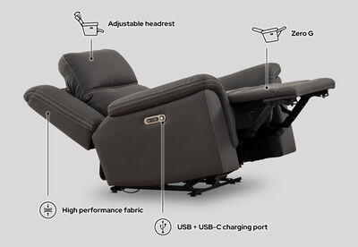 WOLFGANG FABRIC - Electric Recliner