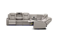 SENTINAL MK2 LEATHER - 5 Piece Corner with LHF 3 Seater SENTINAL MK2 LEATHER