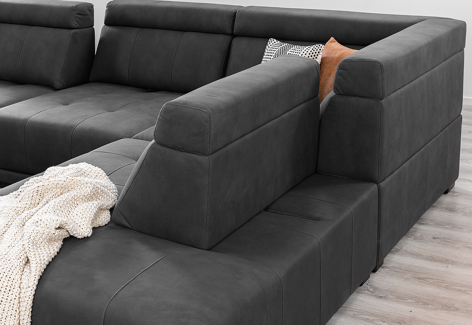 MORRISON - Fabric Corner Chaise MORRISON