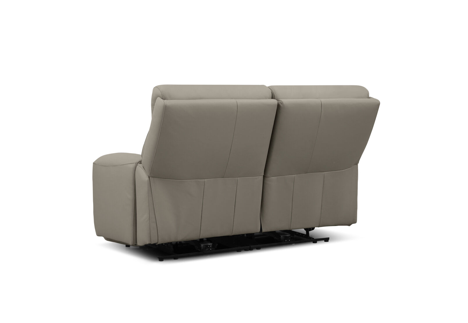 HOLLYWOOD LEATHER - Media 2 Seater with Electric Recliners HOLLYWOOD LEATHER